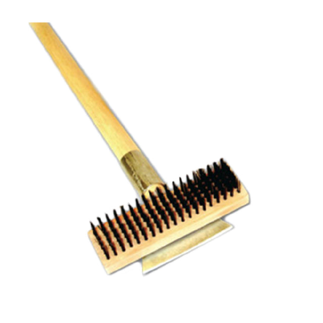 Thunder Group WDBS027H Wire Brush With Scraper 27"L