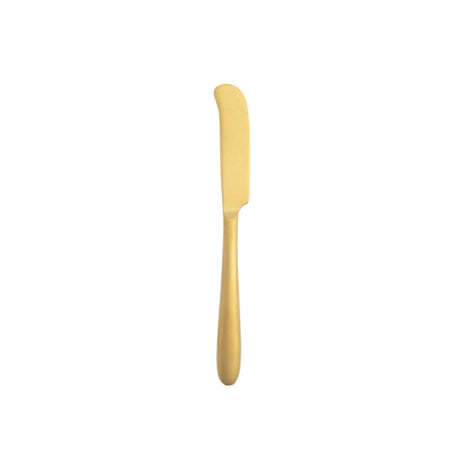 1880 Hospitality T017KBBF - Mascagni Butter Knife, 7.125", Brush Gold