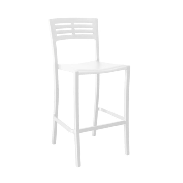 Grosfillex UT739096 - Vogue Stacking Barstool, Armless, Indoor/outdoor Use