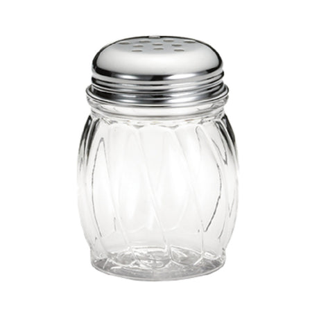 Tablecraft P260 Shaker 6 Oz. Swirl Polycarbonate Jar (dishwasher Safe)