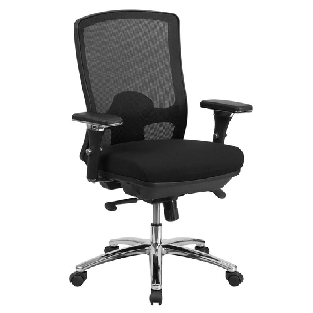 Flash Furniture LQ-2-BK-GG Hercules Series 24/7 Big & Tall Swivel Office Chair