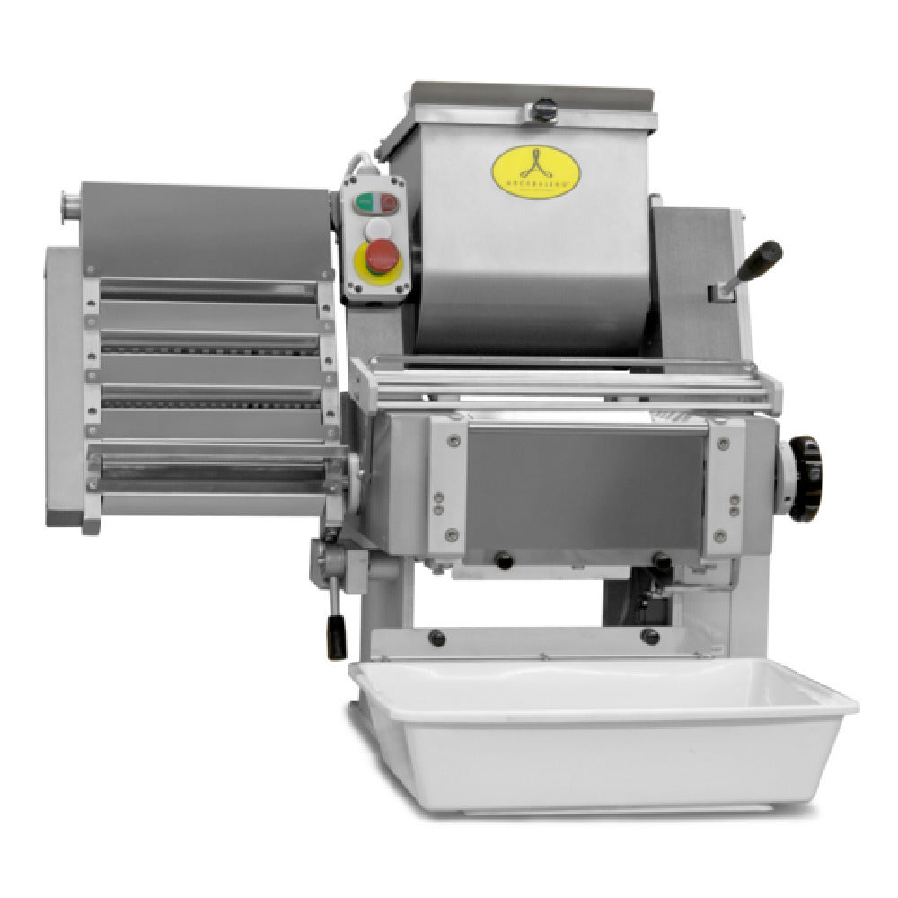 Arcobaleno Pasta Equipment AMF240 Dough Mixer / Semi-Automatic Sheeter And Pasta Cutter Industrial Grade