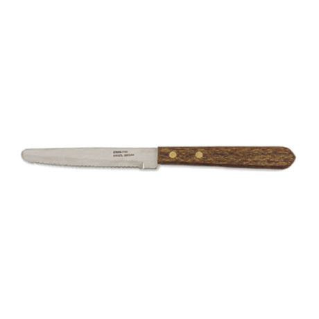 Alegacy Foodservice Products 220304 Steak Knife 4-1/8" Hollow Ground Blade Waverly Edge