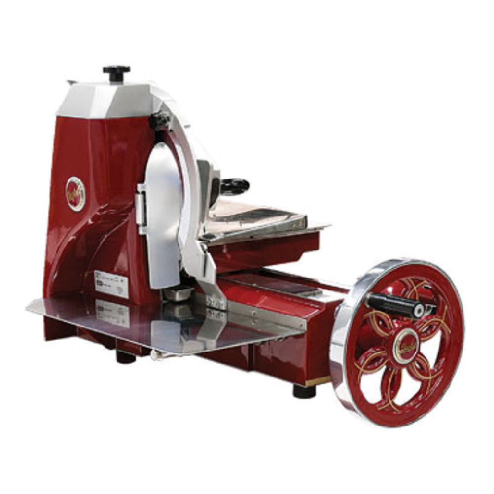 Berkel 330M-STD Fly Wheel Slicer 13" Chromium-plated Carbon Steel Knife Manual