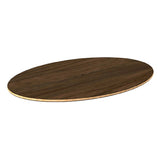 Steelite MGSPOLHW0101 Mogogo Buffet Solutions Table Top 42-1/2" X 30" Oval
