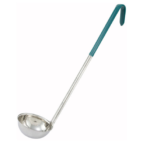 Winco LDC-4 Color-Coded Ladle 4 Oz. 15-1/2" Handle