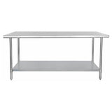 Empura Stainless SWT3072 Empura SUPER DUTY Work Table 30" X 72" No Backsplash