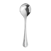 Steelite 6036SX075 Round Bowl Soup Spoon 18/10 Stainless Steel Robert Welch Flatware (minimum = Case Quantity 12 Per Case) (STOCK Item)
