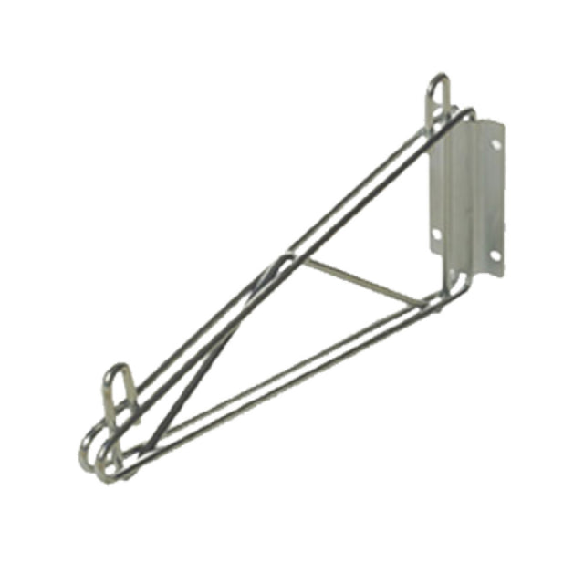 1880 Hospitality FWB24SCH Focus Foodservice Direct Mount Wall Bracket For Wire Shelving