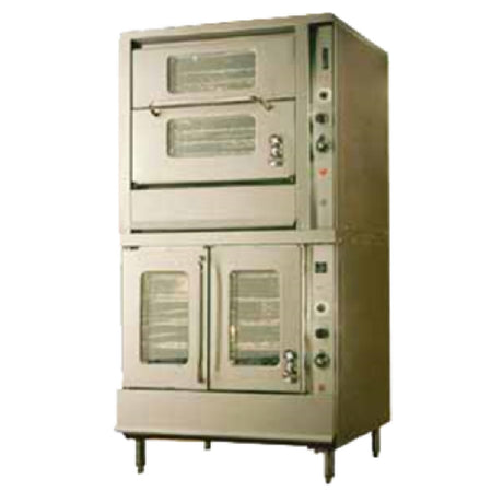 Montague Company 2-115B Vectaire Convection Oven Gas Double-deck