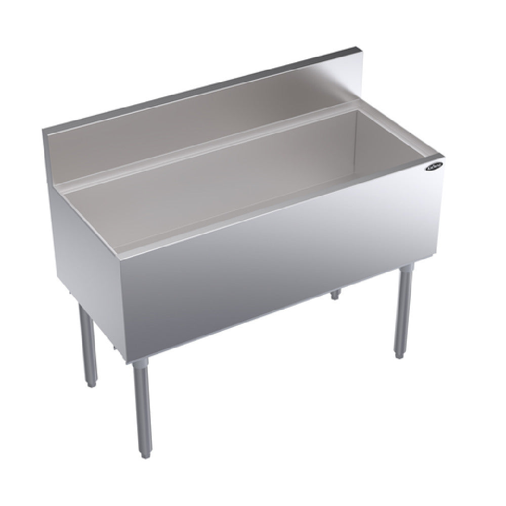 Krowne KR19-42 Royal Series Underbar Ice Bin/Cocktail Unit 42"W X 19"D O.A. 129-lbs Ice Capacity