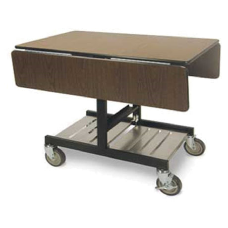 Lakeside 74425S Classic Series Room Service Table Rectangle Bi-fold