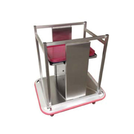 Carter Hoffmann OTD1520 Open Tray Dispenser For 15"x20" Trays Stainless Steel Welded Tubular Frame