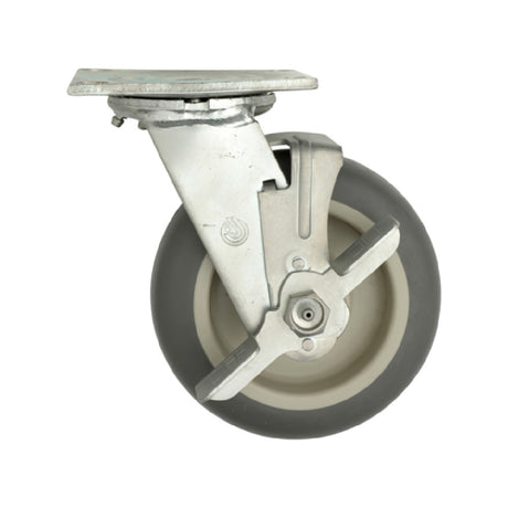 Metro C6DBA Super Erecta® Dolly Plate Caster Swivel-brake 6" Dia.