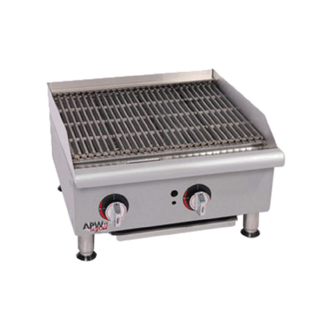 APW Wyott GCB-18S_NAT Workline Charbroiler Gas Countertop