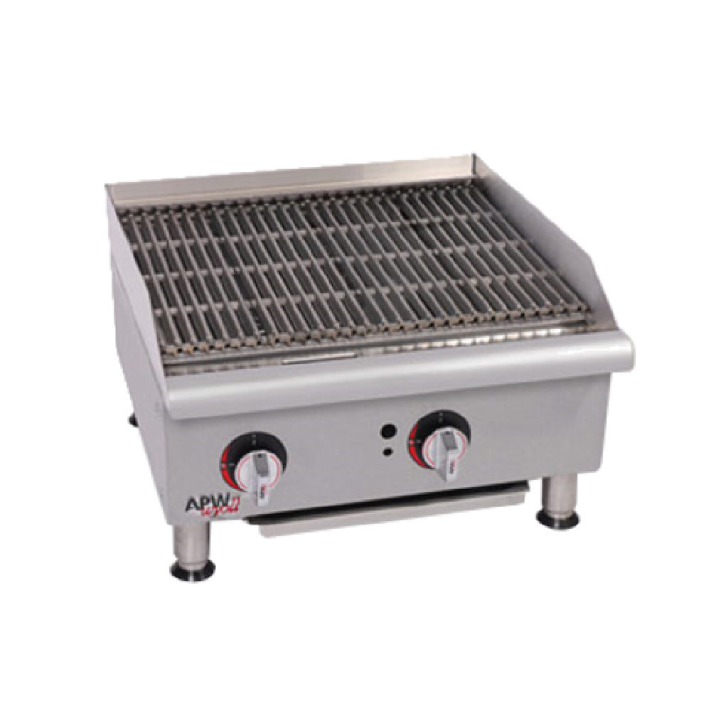 APW Wyott GCB-36S_NAT Workline Charbroiler Gas Countertop