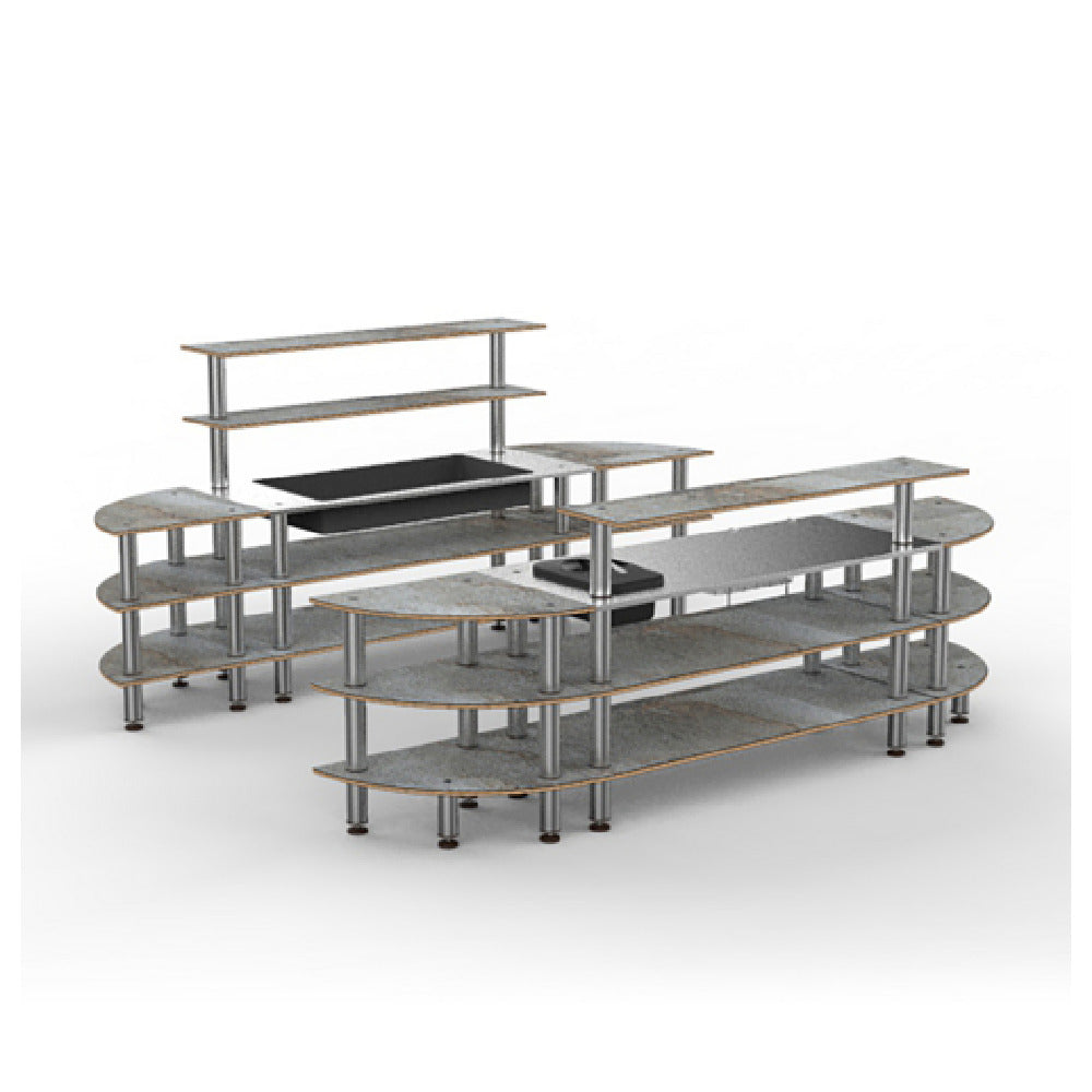 Steelite MGCMLC10GSXF Back Bar Mixed Materials (minimum = Case Quantity 1 Per Case) (repack Item)