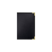Risch SEV-3V 5.5X8.5 Seville Hardback Antibacterial/antimicrobial Faux-leather Menu Cover (specify Color)