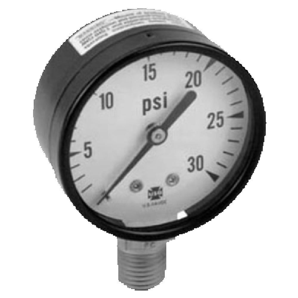 Franklin Machine Products 133-1138 Pressure Gauge 0 To 60 Psi Range Bottom Mount