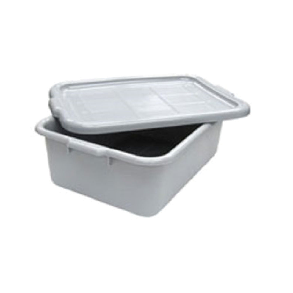 Admiral Craft DB7-1520GY Dish/Tote Box Undivided 21-3/4"L X 15-3/4"W X 7" Deep