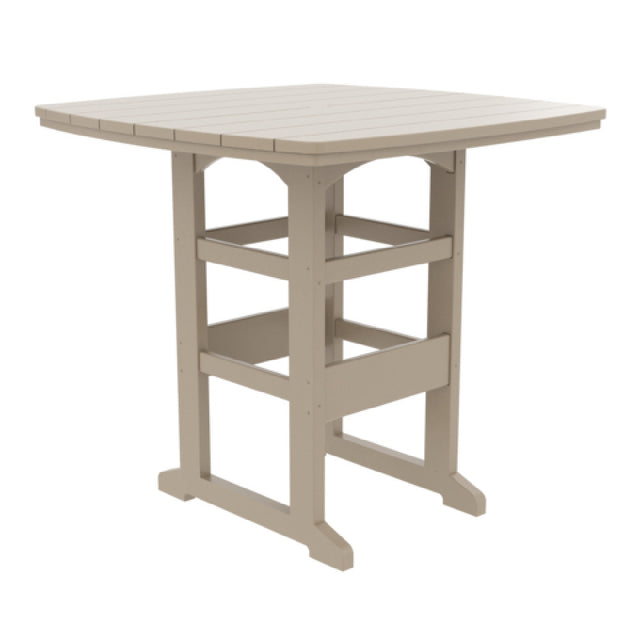 Plantation Prestige Commercial Furniture 3214445BH-01 UPGRD Durawood Bar Table 44" X 45" Rectangular