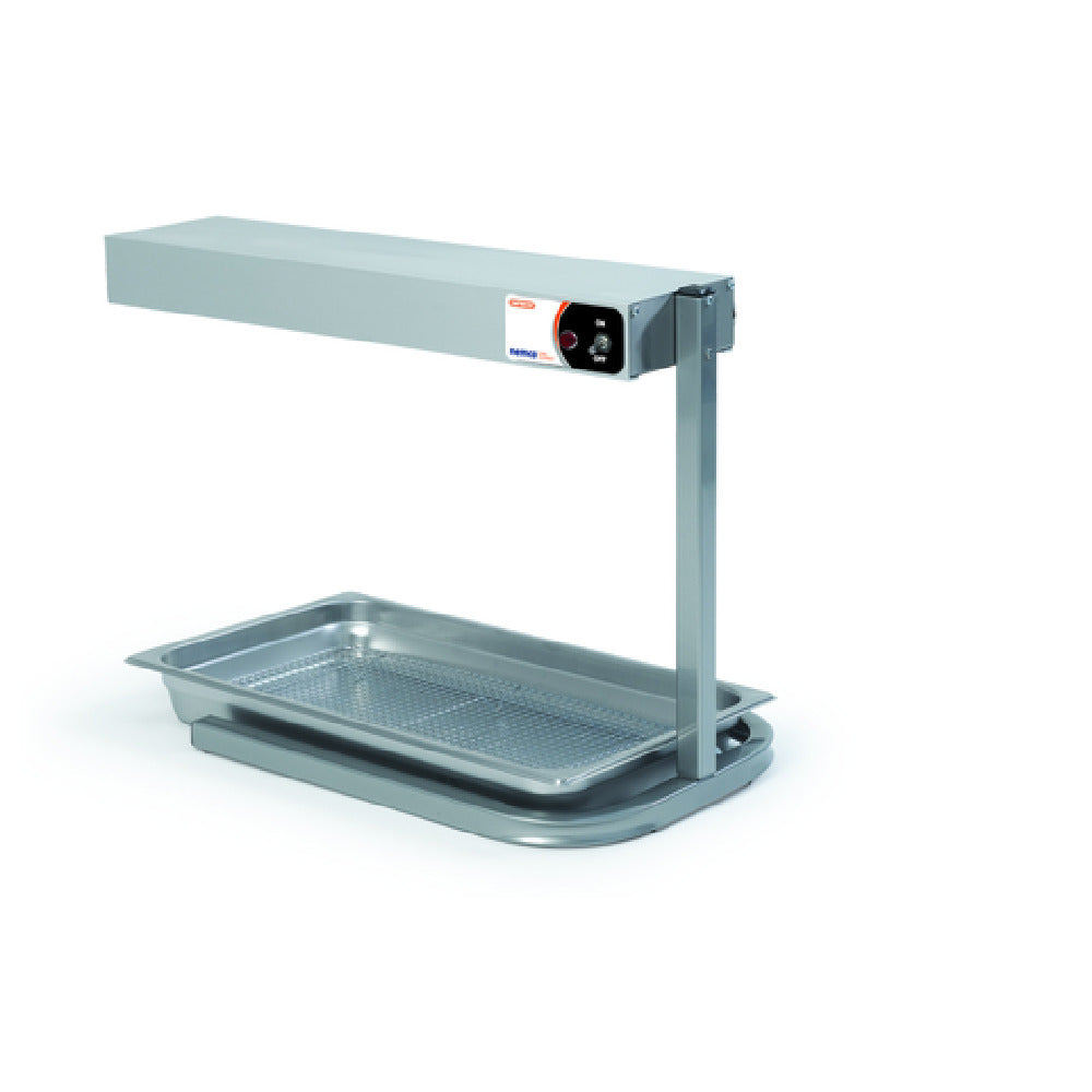 Nemco 6152-24 Bar Heater On Base 25-1/4"W X 14"D And Adjustable Height (15-1/2"- 23-1/2"H)