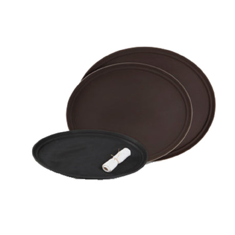 GET Enterprises NS-2500-BK Serving Tray 25" X 20" Oval