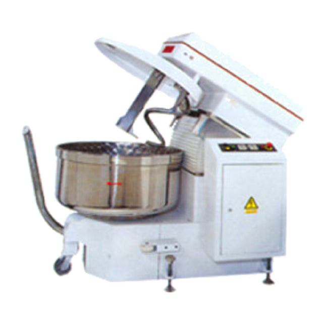 Thunderbird ASP-200 Spiral Mixer With Removable Bowl With Plastic Cover 440 Lb. Dough Capacity