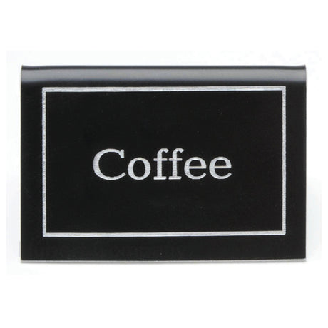 Hubert 32726 - Beverage Tent Sign, 3" X 2" X 1-3/4"H, Horizontal