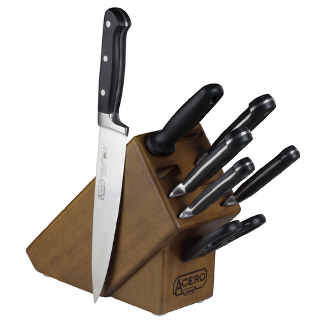 Winco KFP-BLKA Acero Cutlery Set 8-piece Includes: (1) 3-1/2" Paring Knife (KFP-35)