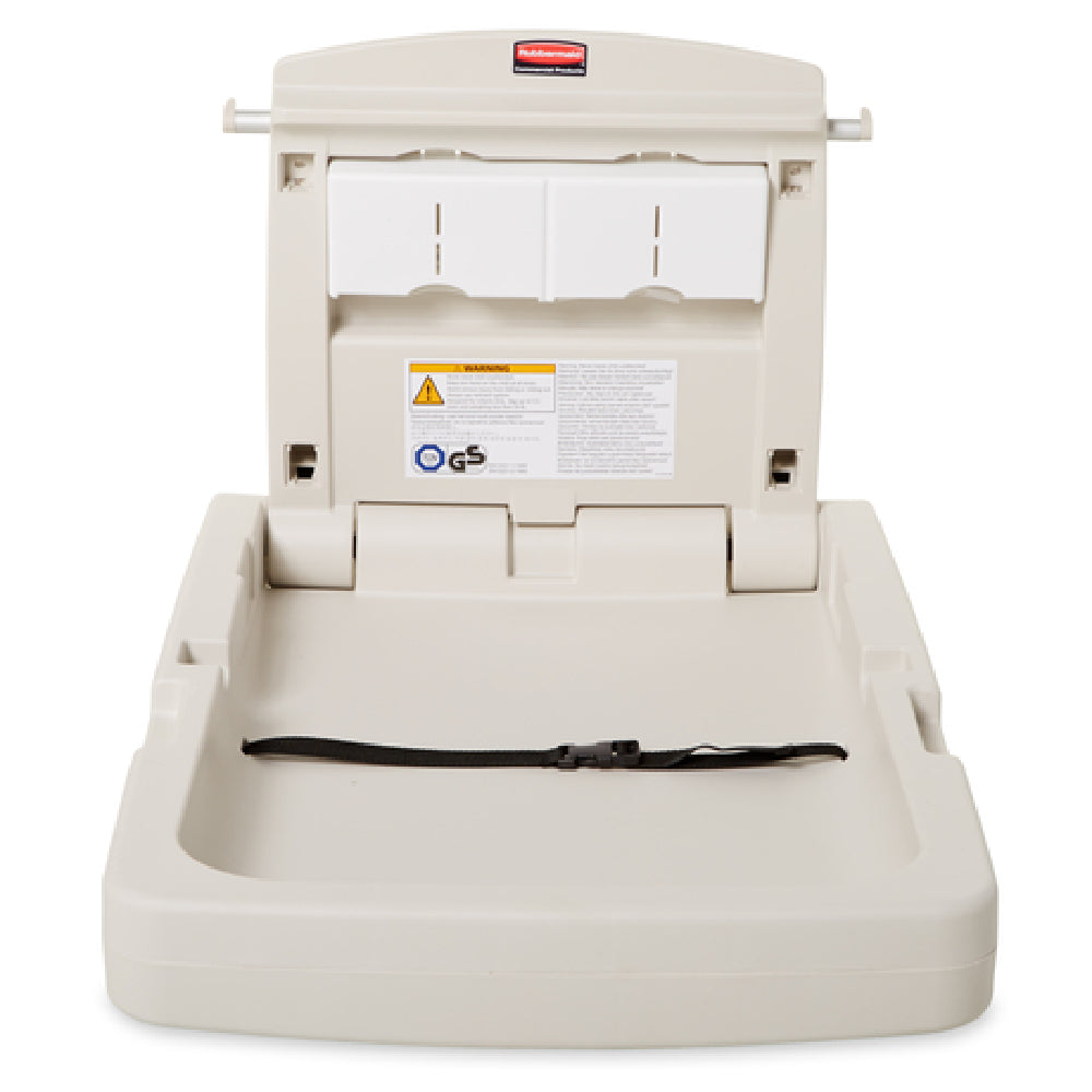Rubbermaid FG781988LPLAT - Baby Changing Station, 23"L X 34-1/10" H X 4"D Closed