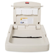 Rubbermaid FG781988LPLAT - Baby Changing Station, 23"L X 34-1/10" H X 4"D Closed