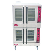 Hubert 165878 - Kratos Convection Oven, Natural Gas, Double Deck