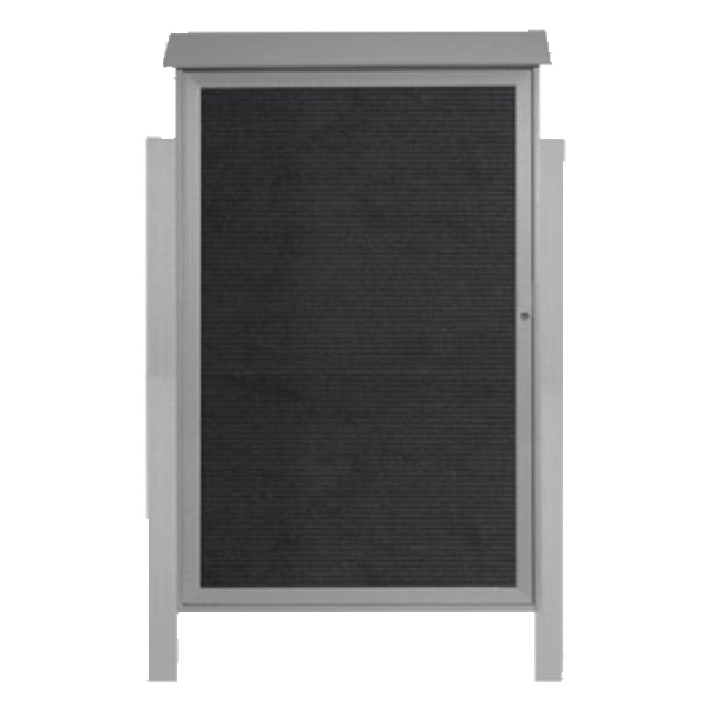 Aarco PLD5438LDPP-2 Message Center 38"W X 54"H Freestanding