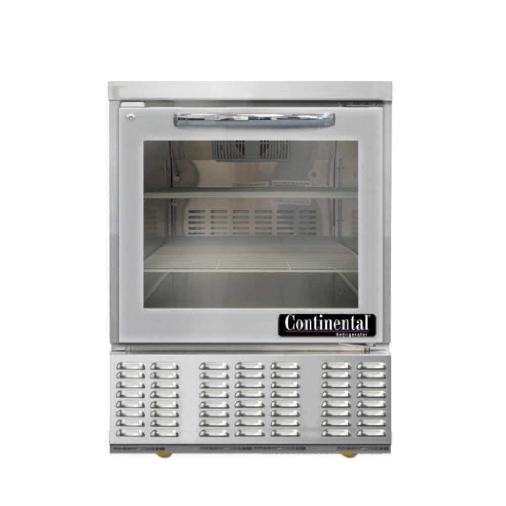 Continental Refrigerator UCF24NGD Undercounter Freezer 24"W 4.1 Cu. Ft. Capacity
