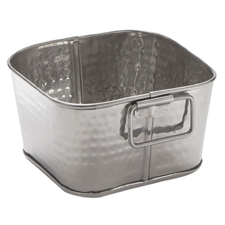 American Metalcraft STH6 Tub 1-3/8 Qt. (1.3 Liter) 6"L X 6"W X 3-1/4"H