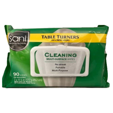 Franklin Machine Products 141-2133 Sani Professional® Table Turners® Table Wipes 11-1/2" X 7" Wipe