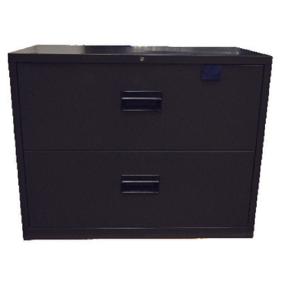 Omcan 13075 (13075) Lateral Filing Cabinet 36" Two Drawers