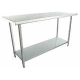 Empura Stainless WT2460 Empura STANDARD DUTY Work Table 24: X 60" No Backsplash