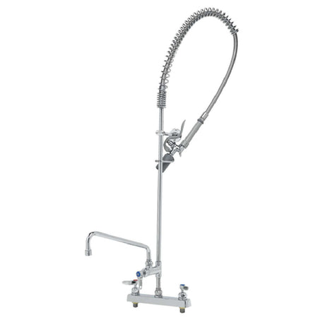 T&S Brass B-5120-12-CRBJ EasyInstall Workboard Pre-Rinse Unit Deck Mount Mixing Faucet