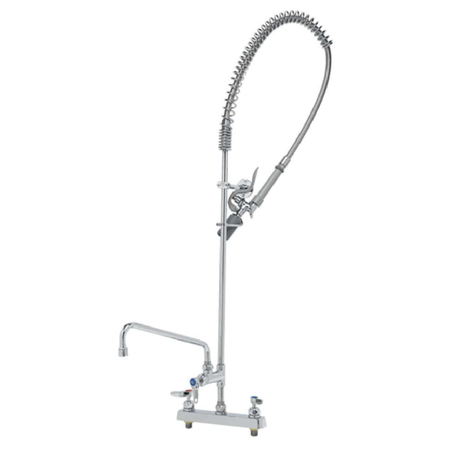 T&S Brass B-5120-12-CRBJ EasyInstall Workboard Pre-Rinse Unit Deck Mount Mixing Faucet