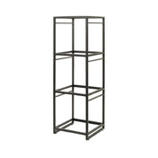 Steelite 7363MW345 Square Core Tiered Riser 13.875" X 9.5" X 28.5" Spire