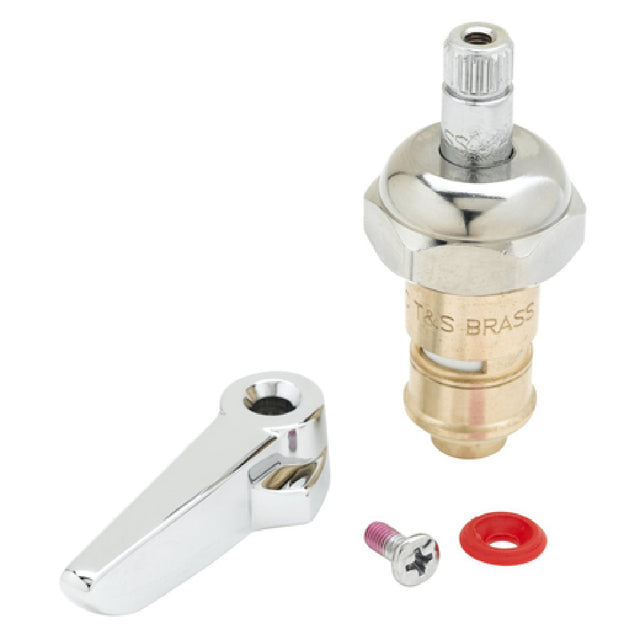 T&S Brass 012446-25 Cerama Cartridge RTC (hot) With Check Valve 2-3/16" Long Lever Handle