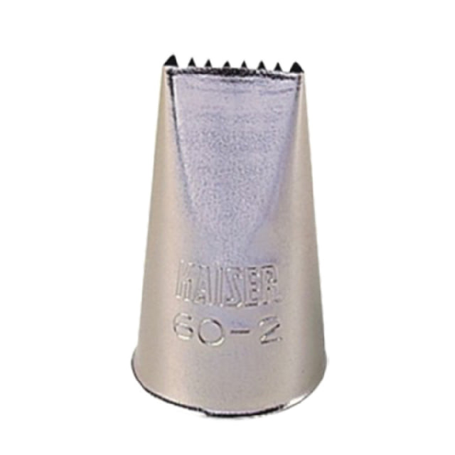Bauscher Hepp 23.0066.2602 - Star Ribbon Nozzle, 16mm Dia., Stainless Steel