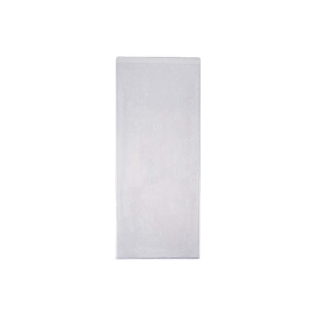 Risch 100 5.5X14 Clear Vinyl Menu Cover 5-1/2" X 148 Gauge Single Pocket Holds 2 Sheets Of Paper