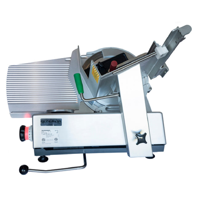 Bizerba GSP HD I 90-K12 Automatic Heavy Duty Illuminated Safety Slicer 13" Blade Chromium-coated With 60-62 Rockwell Hardness At Tip