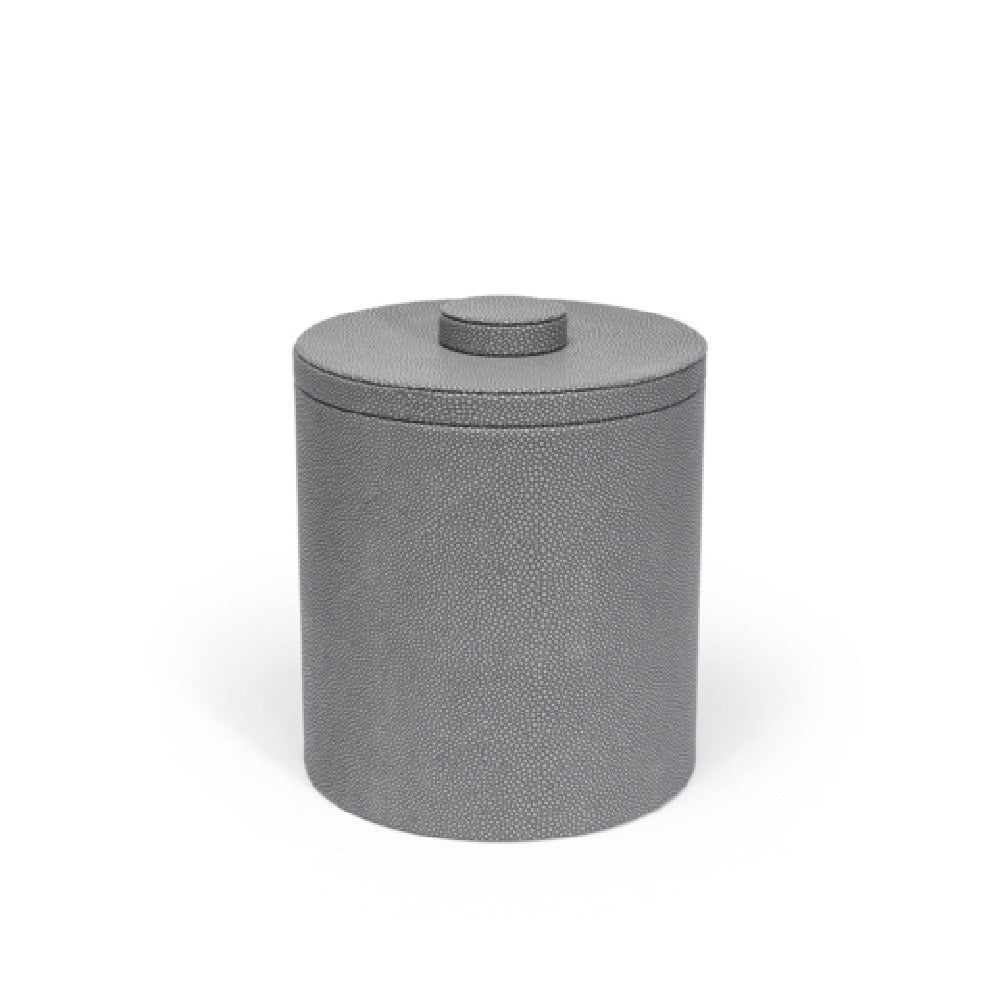 FOH RIB023GYL21 3.5qt Round Belize Ice Bucket Smoke With Smoke Lid Includes One RIB023GYL21-LID 3.5qt Round Belize Ice Bucket Lid Smoke