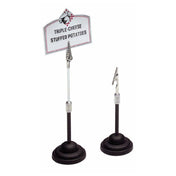 Hubert 20049 - Sign Holder, 2-1/4" Dia. X 6"H To 9"H, Adjustable Height