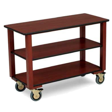 Forbes Industries 4645 Service Cart 19" X 44" Top (3) High Pressure Laminate Shelves