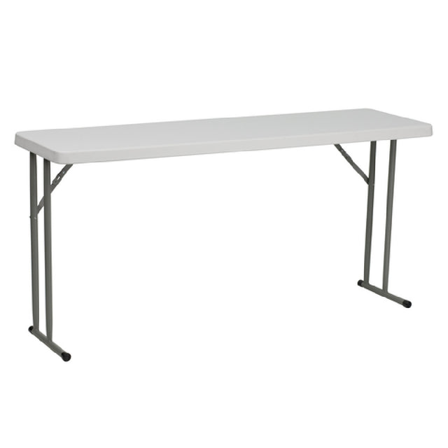 Flash Furniture RB-1860-GG Training Folding Table 60"W X 18"D X 29"H Seats Up To 2 Adults